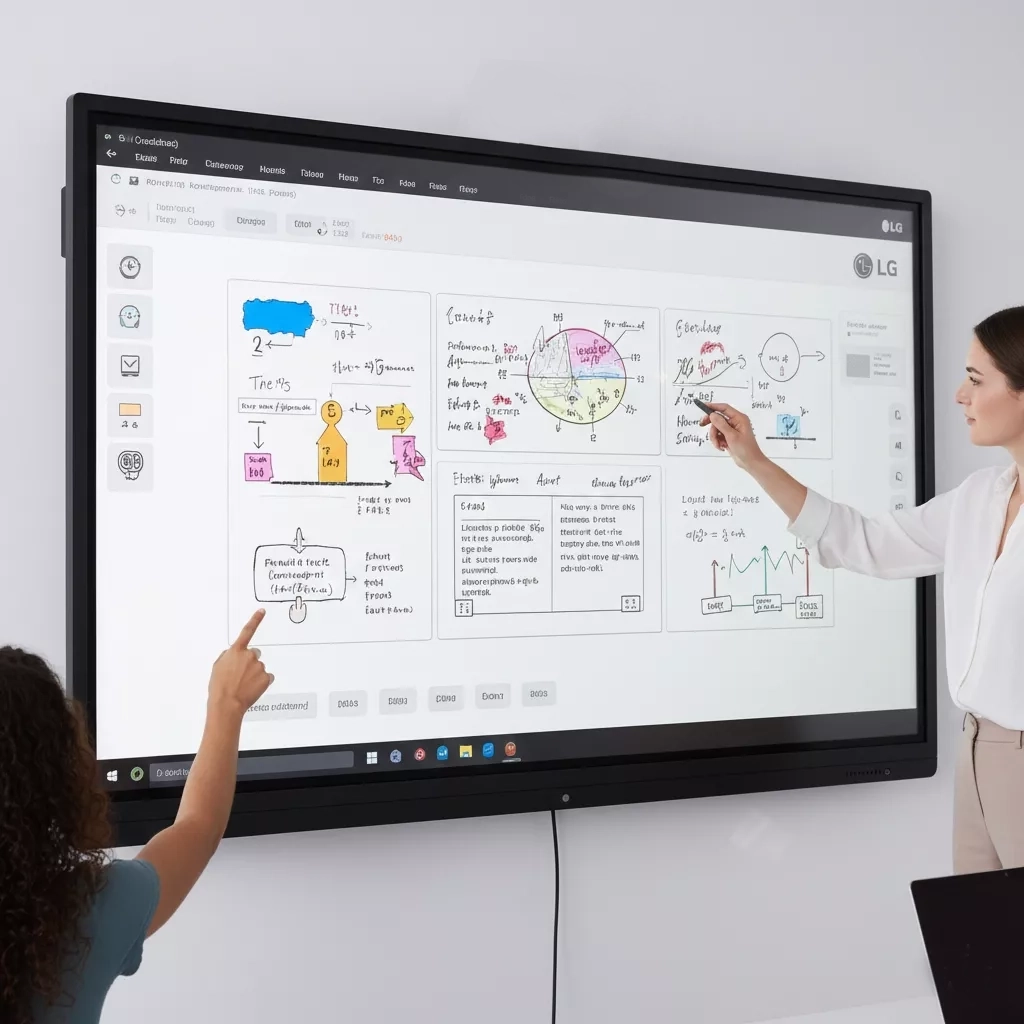 LG 65-inch Interactive Flat Panel – CreateBoard TR3DK Series - Product